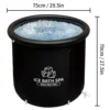 More Popular Portable Ice Bath Recovery Pod Barrel Customized Design Inflatable 3