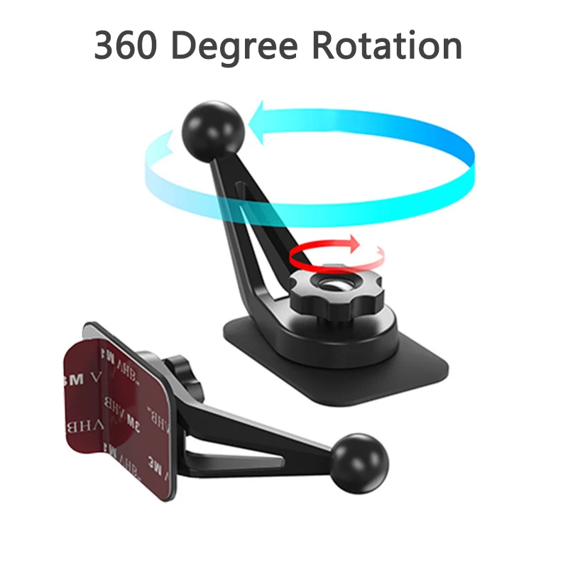 phone stand holder 17mm Ball Head Car Bracket Base for Magnetic Gravity Car Phone Holder Car Dashboard Home Desk Table Surface Glue Bracket Base iphone charging stand