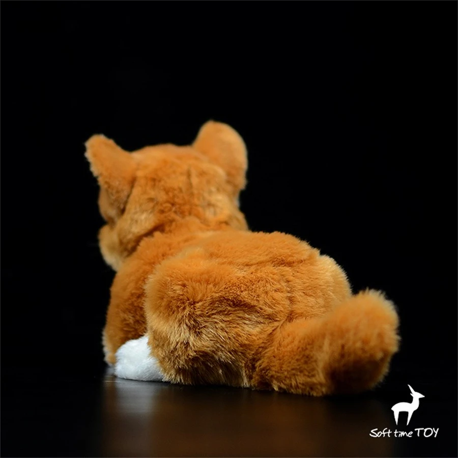 Ginger Cat High Fidelity Cats Plushie Orange Cat Plush Toys Lifelike Animals Simulation Stuffed Doll Kawai Toy Gifts Kids 5
