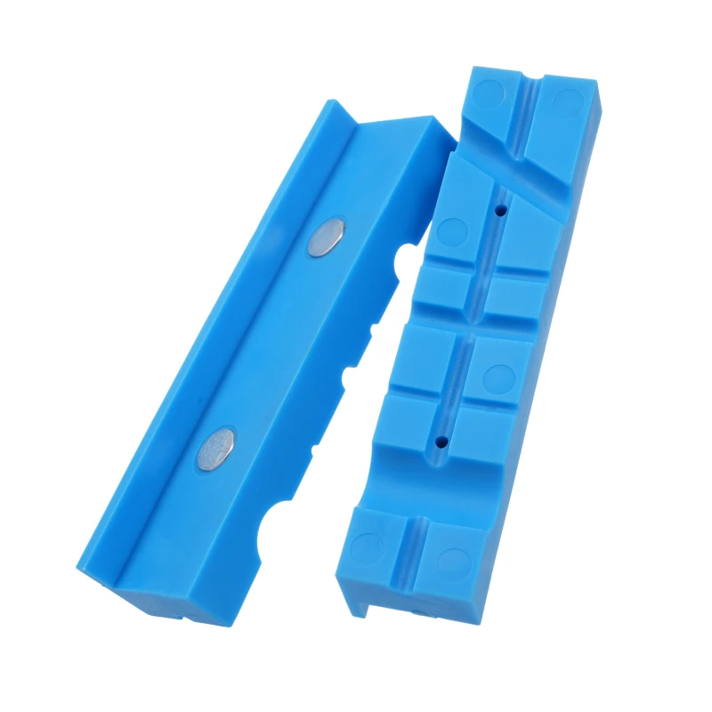 2Pcs Magnetic Protection Strip for Vise Jaws Anti-Skid Pads for Vise Jaws Soft J