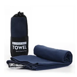 Ultra - Absorbent Quick - Dry Microfiber Sports Towel - 76x152cm (Navy blue)