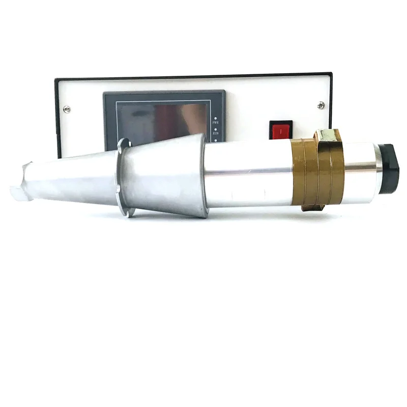 

Одноразовые нетканые медицинские маски для лица 15 кГц-20 кГц, детали аппарата, ультразвуковой сварочный генератор и преобразователь