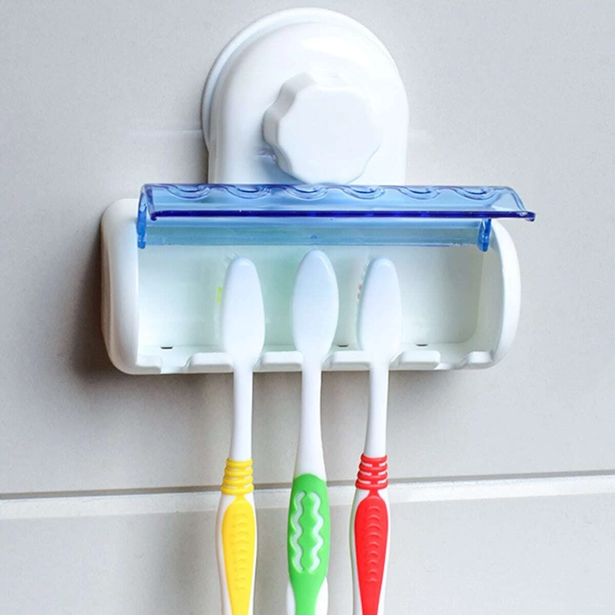 1pc-Bathroom Accessories Set Toothbrush Holder Wall Mount Stand Tooth brush Holder Hooks Suction Cup Bathroom Tools Toothbrush
