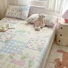 100% Cotton Bedsheet Adults Kids Fitted Sheet Skin-friendly Bed Cover Cartoon Style Bed Linen drap de lit(Pillowcase Need Order) 2