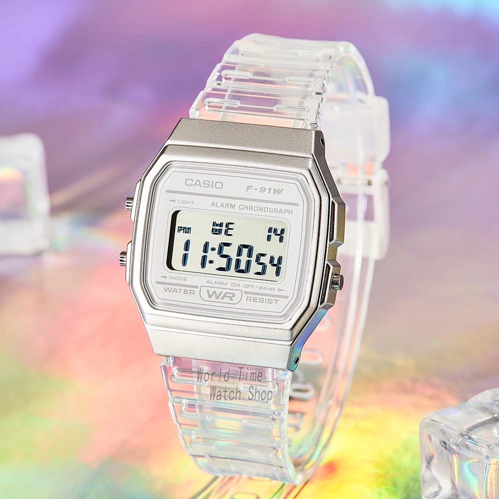 ☆送料無料☆CASIO Analog Watch F-91WS-4 ☆ スタンダード デジタル 並行輸入品 10年保証 CASIO STANDARD