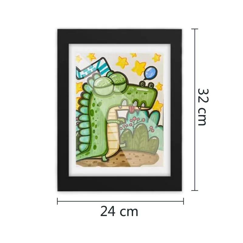 Children Art Frames Magnetic Front Open Artwork Storage Rack For Poster  Photo Drawing Paintings Pictures Display Beautiful Gift - AliExpress