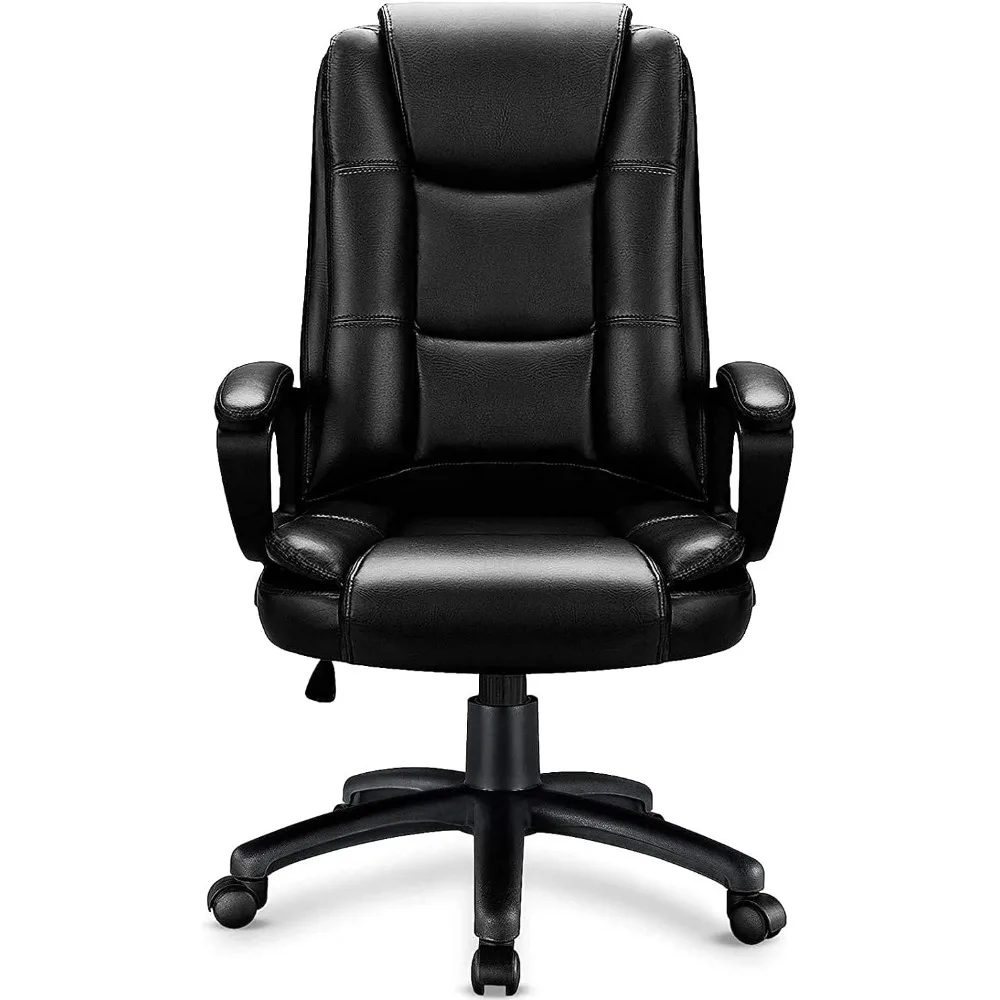 Home Office Chair, 400LBS Big and Tall Chair Heavy Duty Design, Ergonomic High Back Cushion Lumbar Back Support, 2