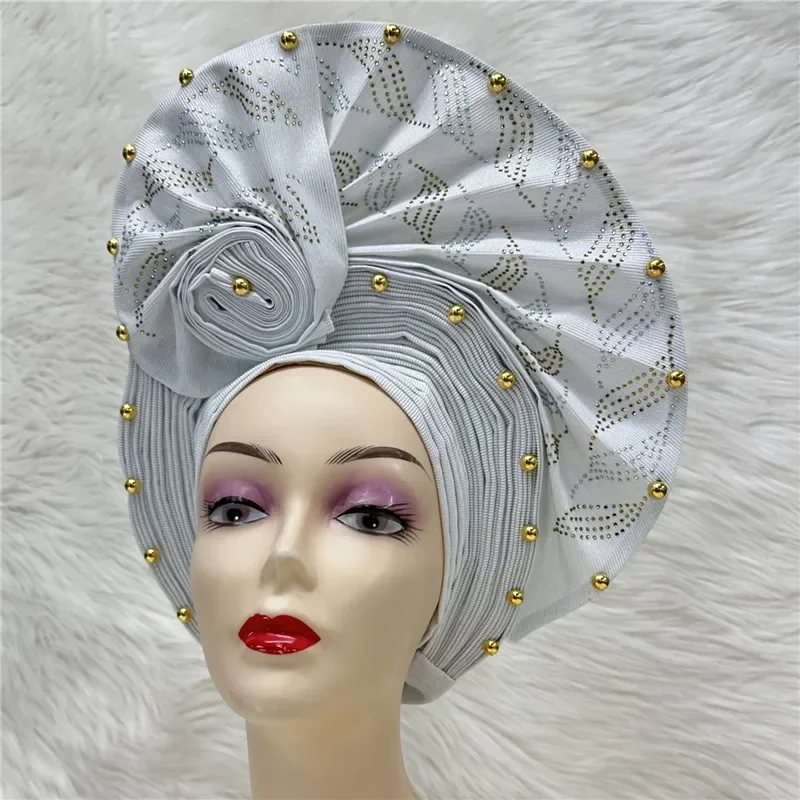 latest aso oke auto gele headtie Already Handmade African Cap Nigerian Wedding Gele Women Braid Turbans Ladies head Wraps 7L0981 1 latest aso oke auto gele headtie Already Handmade African Cap Nigerian Wedding Gele Women Braid Turbans Ladies head Wraps 7L0981 1