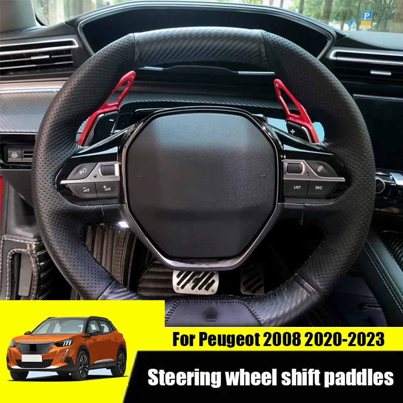 Per Peugeot 2008 2023 2022 2021 2020 Pagaie Del Cambio Del Volante Adesivi Decorativi Del Volante