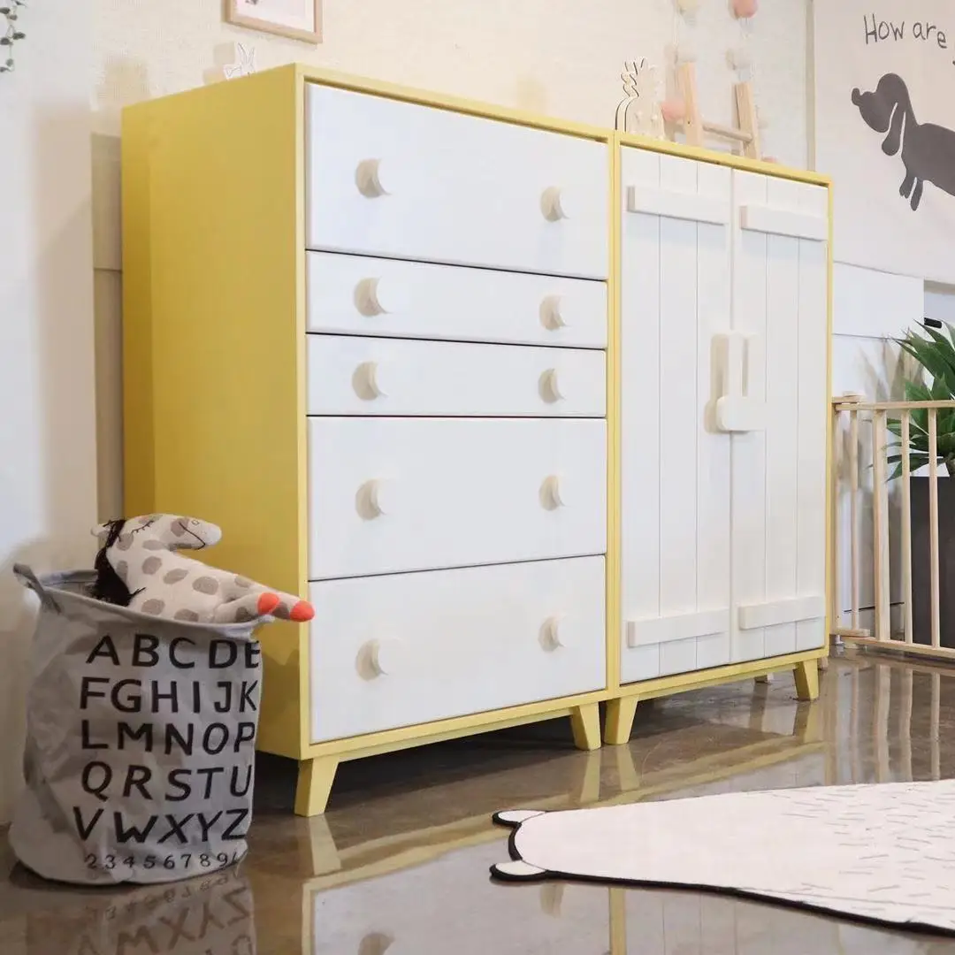 Shelves Wardrobes Closet Bedroom Mobile Dressers Storage Organizer Hangers Clothes Meuble De Rangement Modern Furniture CY50CW