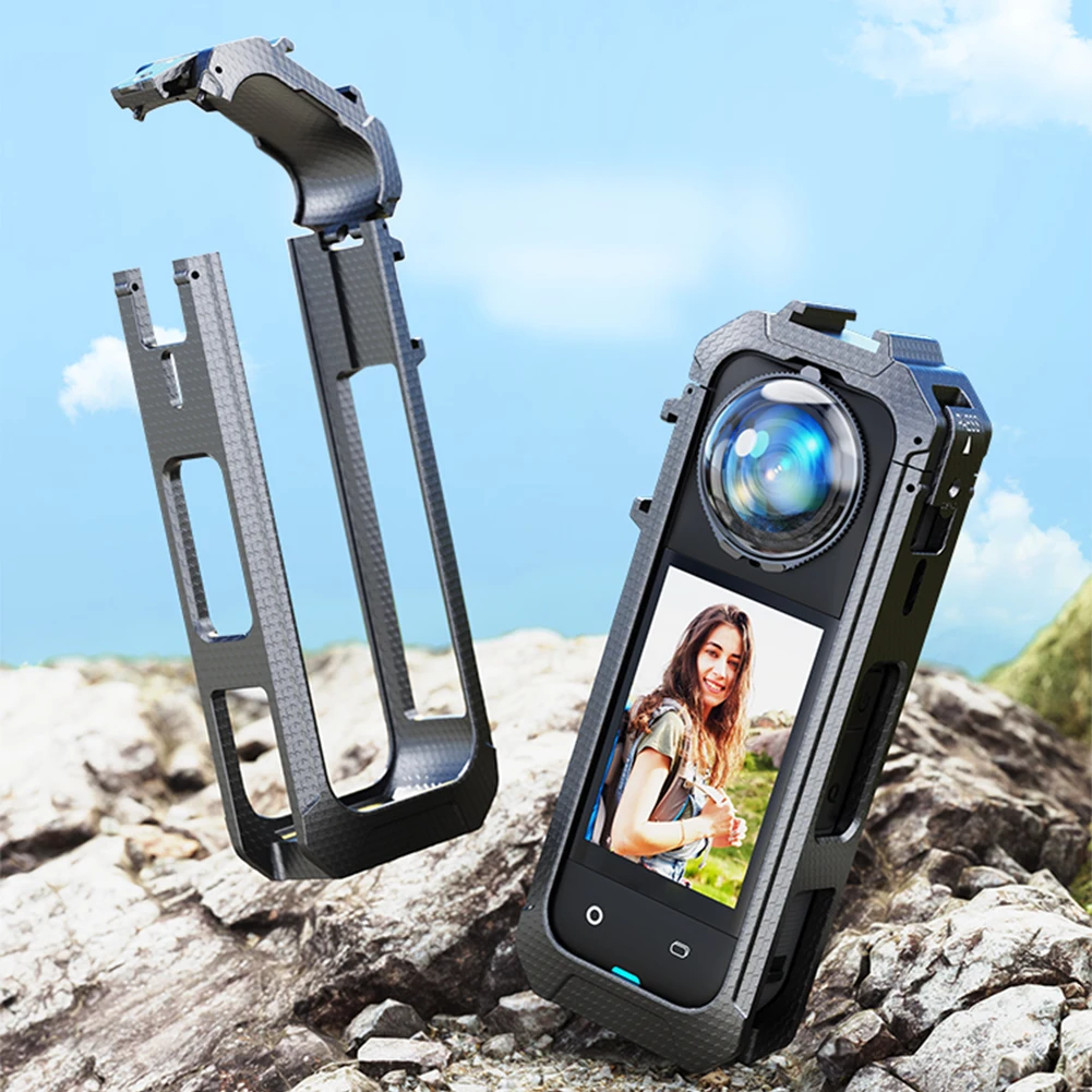 Black PC Protective Frame for Action Camera