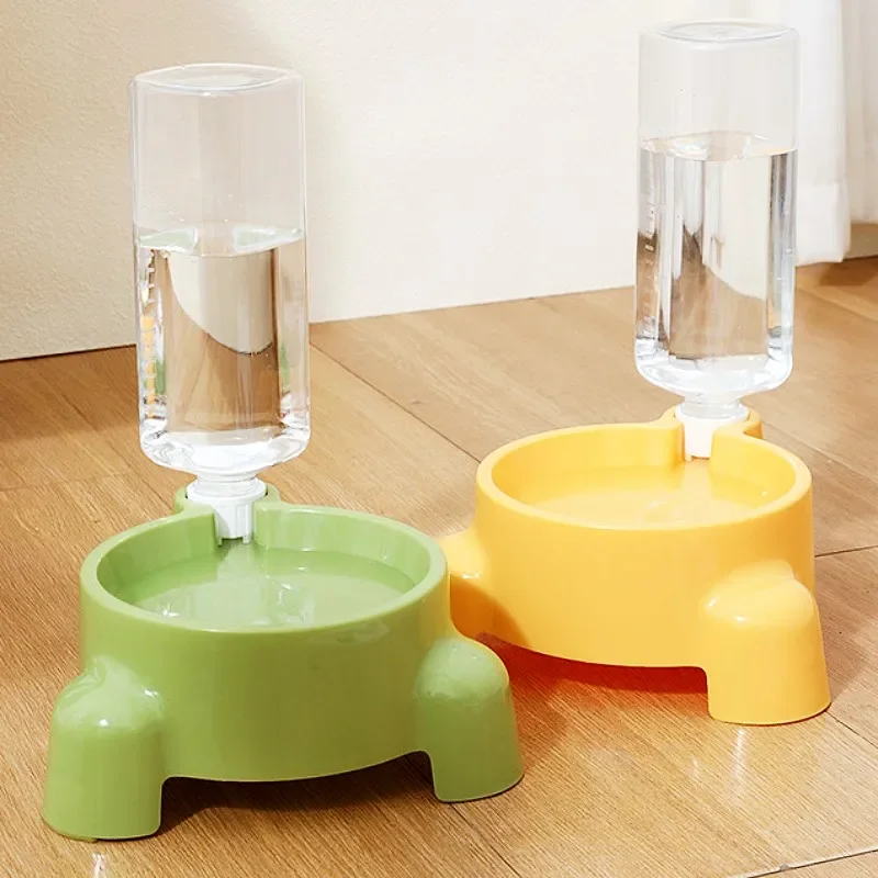 Pet Hydration Station: Automatic Water & Feeder Bowl Set