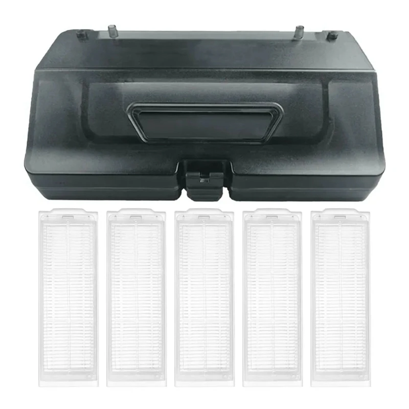 SUPENG Kit Ricambi Per Xiaomi Mi Robot Vacuum Mop 2S / 3C / XMSTJQR2S / B106CN | Include Filtri Hepa, Spazzole Laterali, Panni In Microfibra - 3