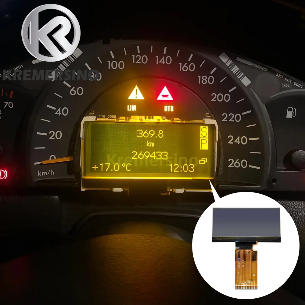 LCD Display Dashboard LCD Display For Mercedes Benz W203 C-Class 2000-2004/W463 G-Class 2002-2007 LCD display instrument panel pixels