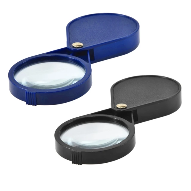 10X lente d'ingrandimento tascabile pieghevole 2.56 ''lente di ingrandimento  diametro con portachiavi lente d'ingrandimento portatile per la lettura di  monete di gioielli Hobby utilizzando - AliExpress