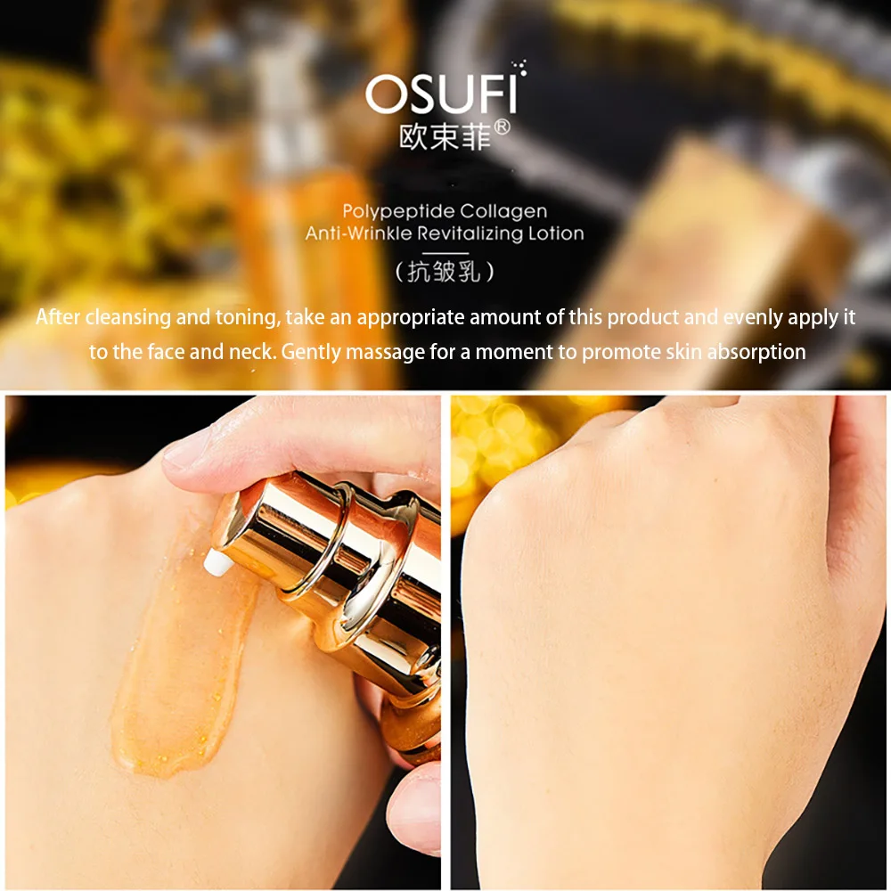 OSUFI Caviar Pro-Xylane Revitalizing Skin Anti Aging Facial lotion water bottle Moisturizing Lotion Skin Care Korean cosmetics