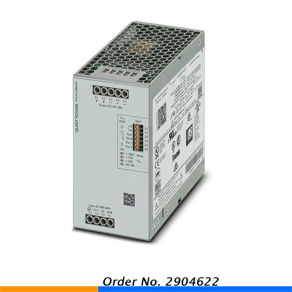 

2904622 блок питания для феникса с резервным модулем-QUINT4-PS/3AC/24DC/20