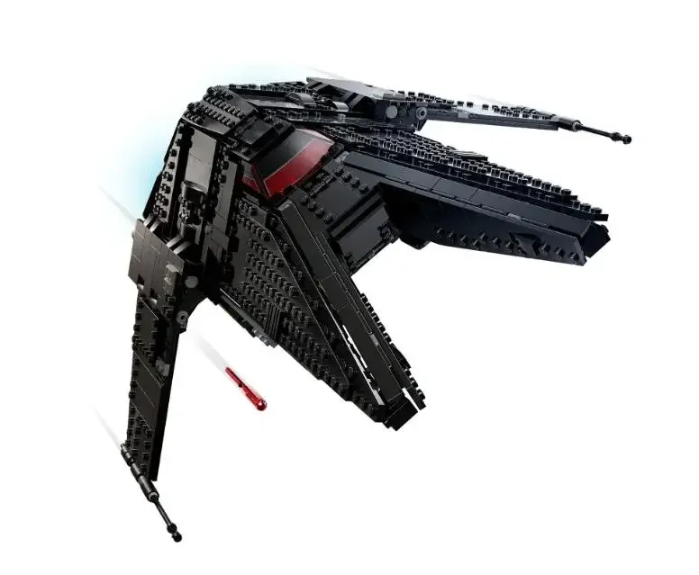 

Star Movie Obi Wans PiXEL-DANs Empire Inquisitor Transport Scythe Spaceship Compatible 75336 Set Building Blocks Toys Gift
