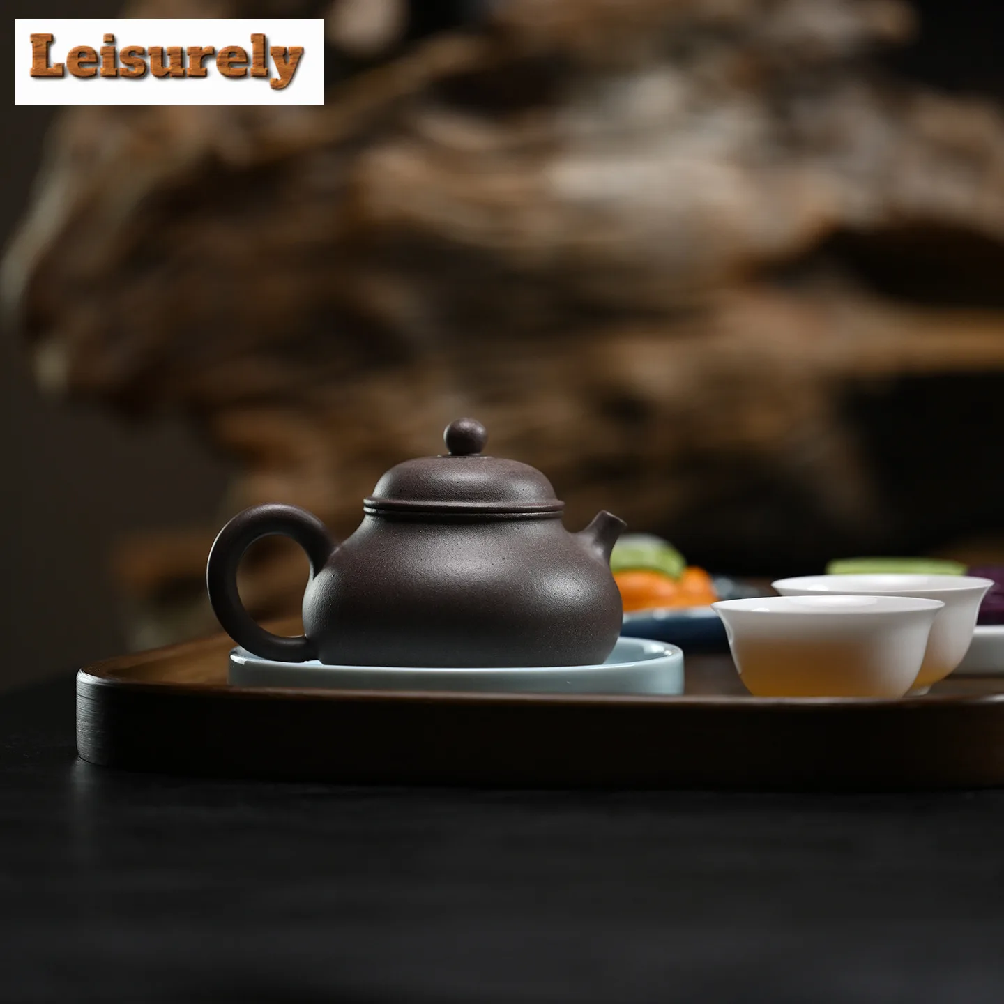 160ml Boutique Yixing Purple Clay Teapots Handmade Rong Tian Pot Raw Ore Hundred Mesh Sand Mud Kettle With Infuser Zisha Tea Set