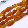 Natural Baltic Amber Beads - Untreated Yellow Honey Color for DIY Jewelry Making, Healing Crafts, Fossil Gemstone Collectors 6