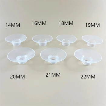 실리콘 유방 펌프 플랜지 어댑터 14-22mm 유방 펌프 변환기 액세서리