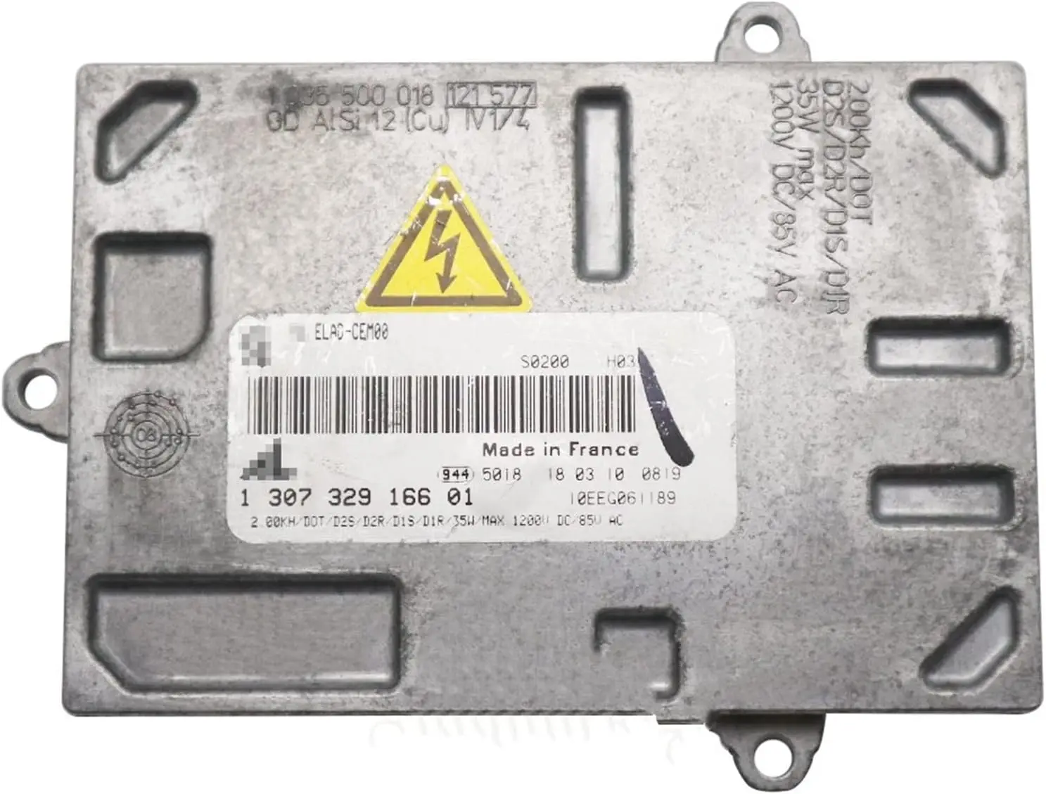 

Original used D1S D1R 130732916601 Xenon Replacement Ballast Xenon Ballast Control Unit 1307329166 Xenon Ballast for PEUGEOT 308