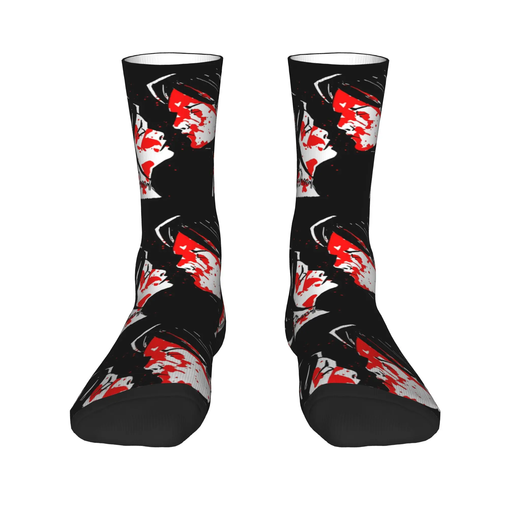 Retro My Chemical Romance Graphic Unisex Running Socks - Soft, Winter-Ready, Anti-Bacterial