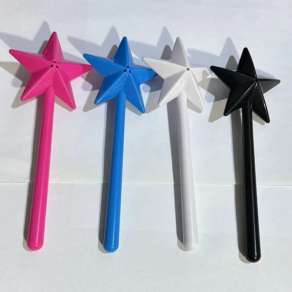1/3 Hole Fairy Star Stick Salt & Pepper Shaker Magic Wand Spices Dispenser Cute Creative Kitchen Salt Control Bottle salt shaker spices bottle salt pepper shakers