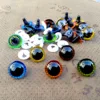 20pcs/lot 3D Laser Safety Eyes For Crochet Amigurumi Toys Glitter Packs Knitting Doll Eyes For Plush Toy Accessories 3