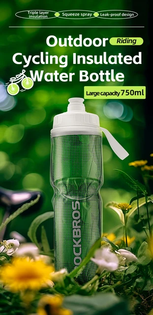 Borraccia Termica ROCKBROS 620ml - Per Bici, Sport, Isolamento A 3 Strati, Senza BPA - Foto 10