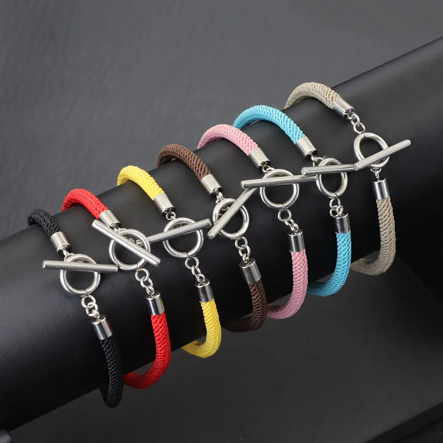 Red Thread Bracelet Men Women 4mm Fabric String