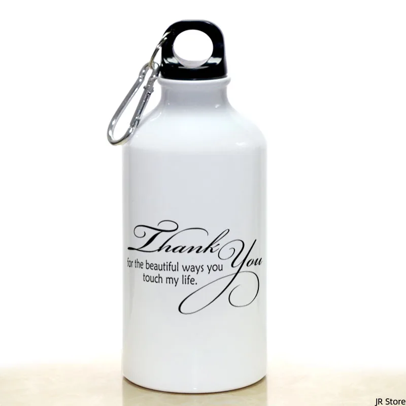 

Thank you for the beautiful ways you touch my life Sport Water Bottle With Carabiner Gifts 17oz