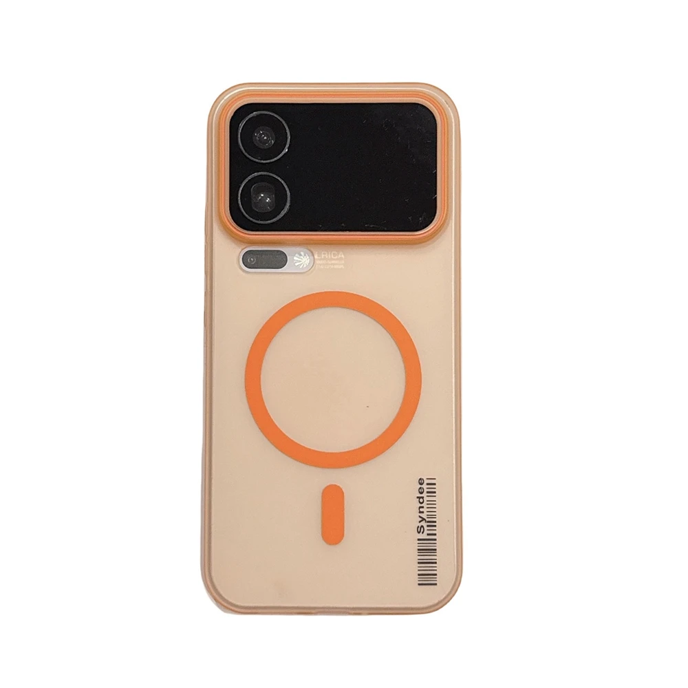 Ultra Thin Transparent Magsafe Phone Case with Smooth Skin Hard PC Magnetic Cover