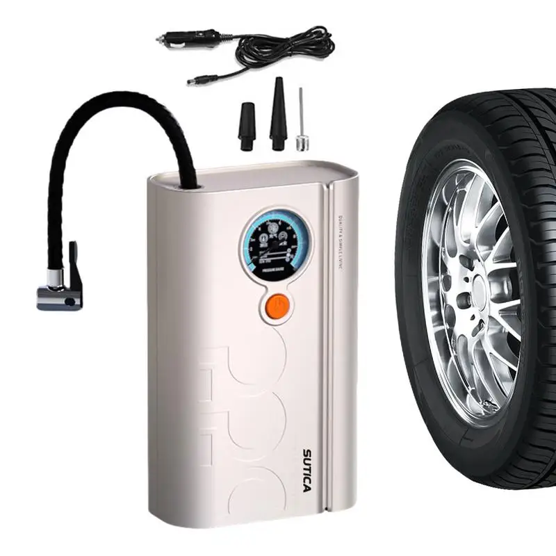 

Portable Tire Inflator Auto AirPump For Car Tires Wireless CarAir Compressor Electric Tire Inflator Pump AcousticNoise Reduction