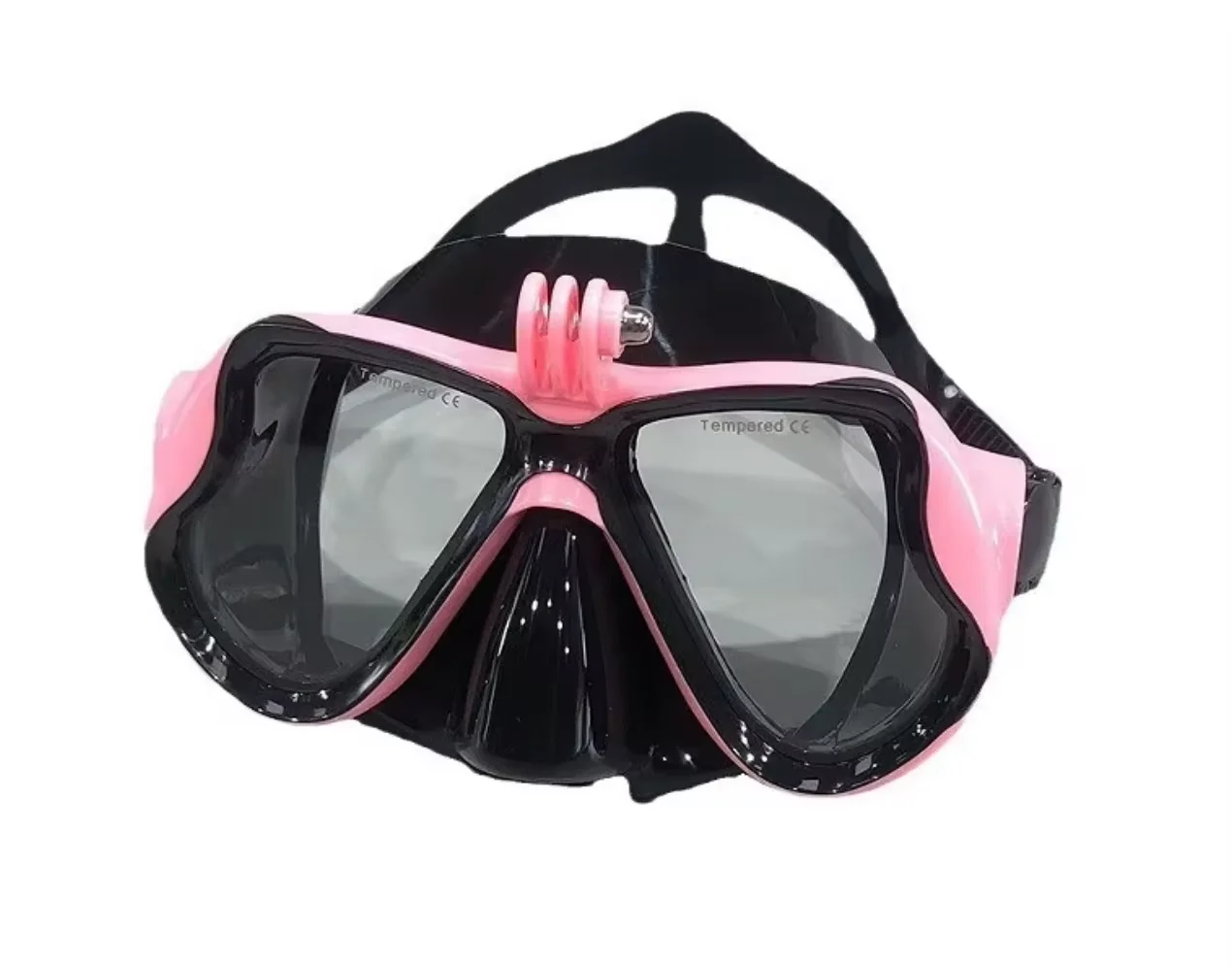 Diving Mask Professional Underwater Mask Camera Diving Mask Swimming Goggles Snorkel Scuba Diving Camera Holder for GoPro Snorkeling Diving Mask Snorkel Set Diving Goggles Diving Camera Holder