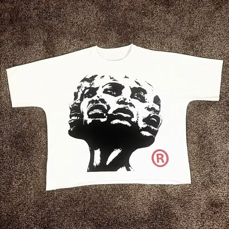 Harajuku Letter Graphic T Shirts Y2k Tops Men Women High Street Oversized T Shirt Pro Choice Streetwear Vintage Tee Clothing - Image 13