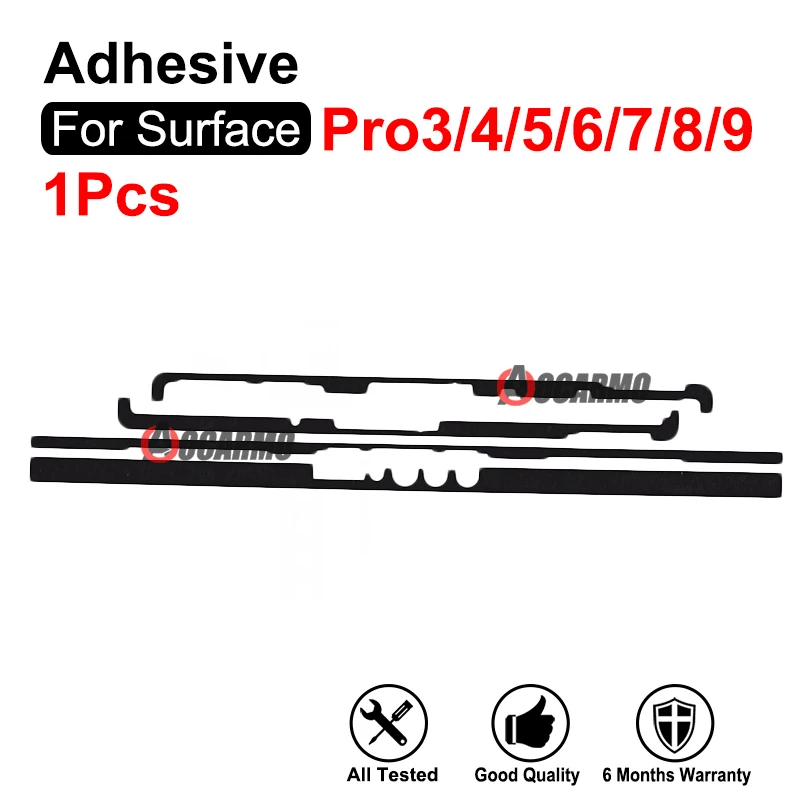 LCD Display Frame Glue Sticker 1Set Pro5 Pro9 Pro7 Adhesive For Microsoft Surface Pro 6 7 9 5 4 3 LCD Display Screen Frame Sticker Glue Tape