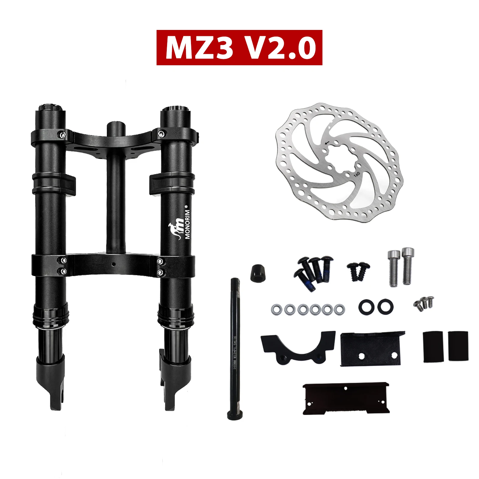 Monorim MZ3 V2.0 front Hydraulic suspension for ZT3 pro