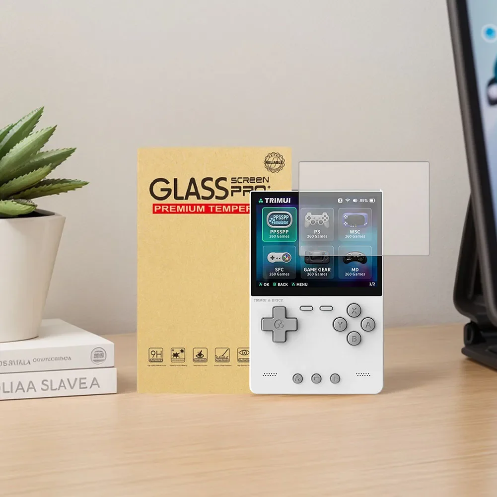 Tempered Glass Screen Protector Film for Game Consoles Anti Scratch