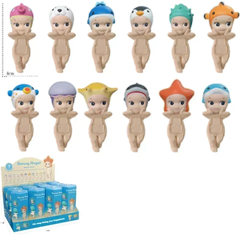 thumbnail image 1 of Figuras de acción de Sonny Angel Hippers Dreaming Animal Back Series Flower, juguetes para niños de Halloween y Navidad para teléfono móvil, 1 of 5