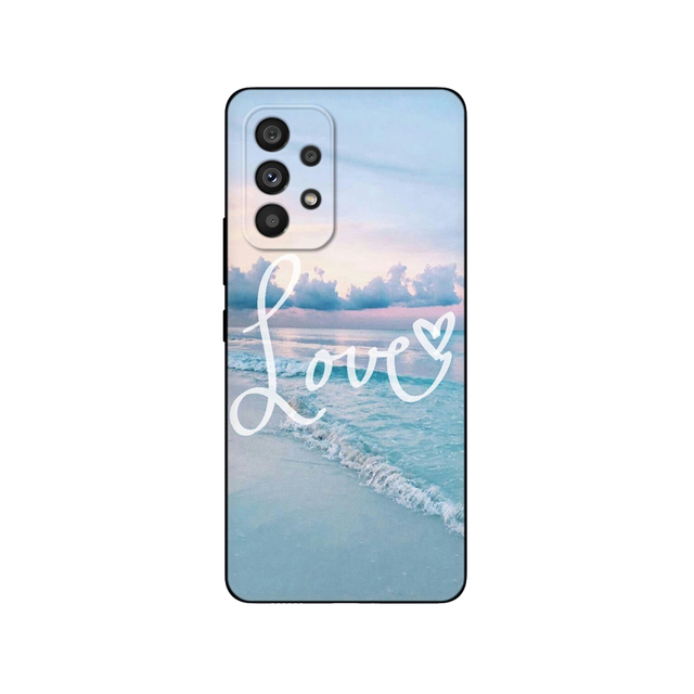 Samsung Galaxy A53 A73 A33 5G Case 6.5inch Back Cover On Samsung A53 5G Phone Case galaxy a33 a73 Silicone black tpu case