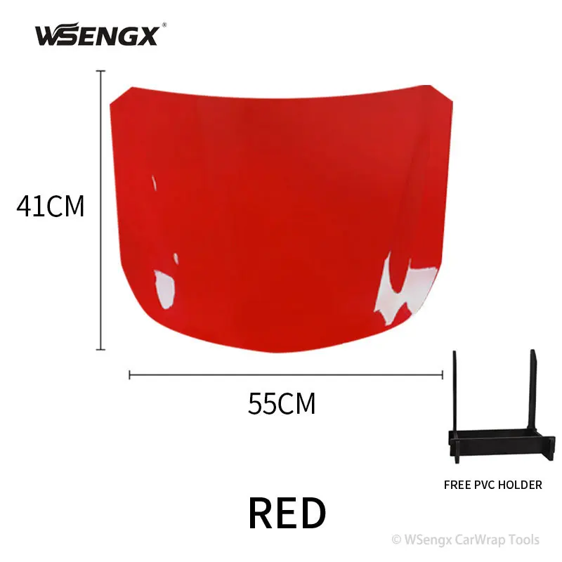 55CM*41CM 고품질 TPU 변색 미니 자동차 후드 디스플레이 (PPF 비닐 랩 쇼용)