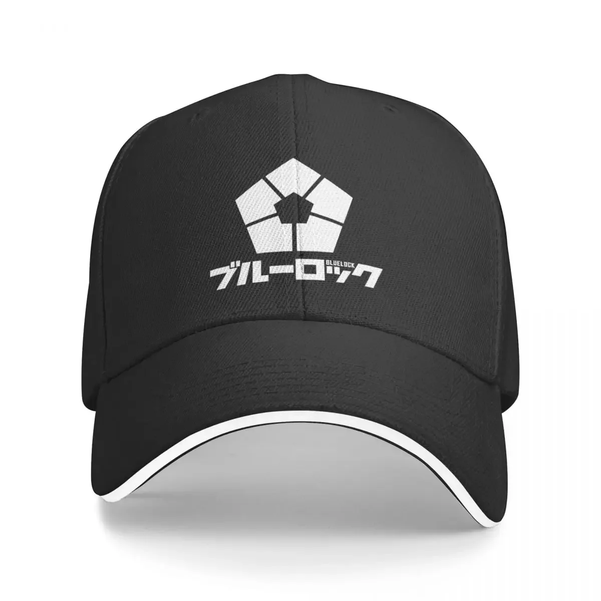 

Blue Lock Anime White Logo Baseball Cap Sun Cap Luxury Hat Designer Man Women's