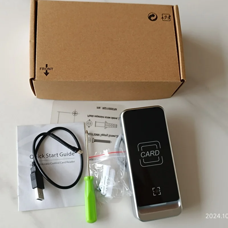 QR600-V IP67 방수 QR 코드 바코드 리더 125KHz RFID ID 카드 스캐너 Wiegand26 34 도어 출입 통제 보안 시스템용