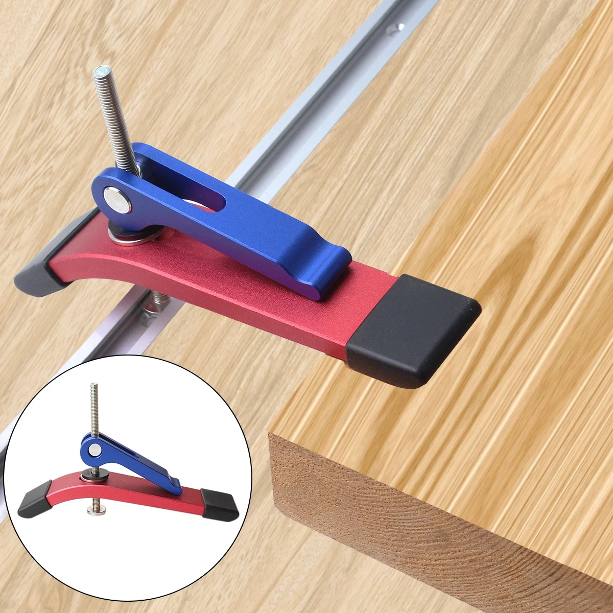 CamClampQuickActingTTrackHoldDownClampWoodworkingClampswith