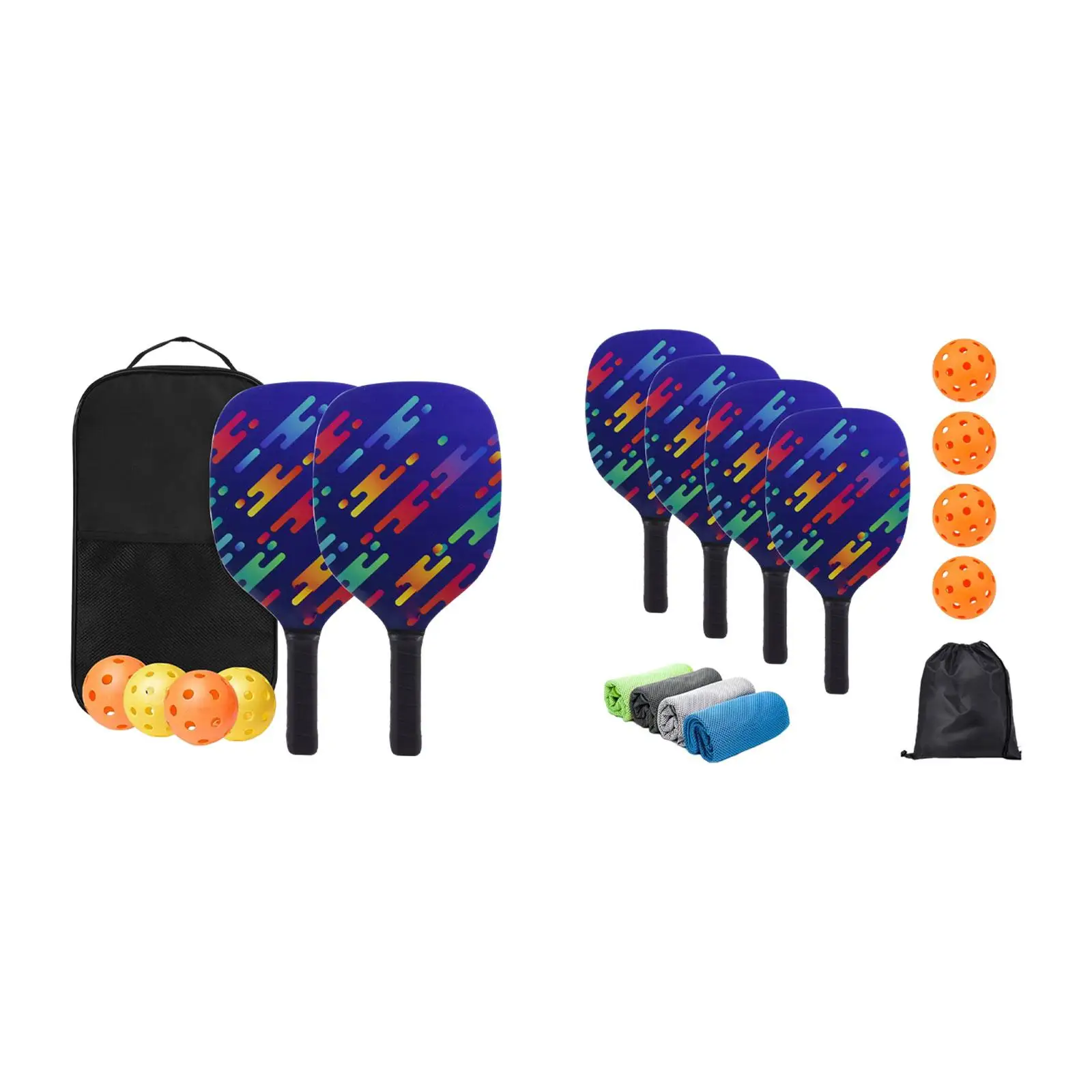 Portable Pickleball Paddle Set Gift Lightweight Pickleball Paddle for Indoor And