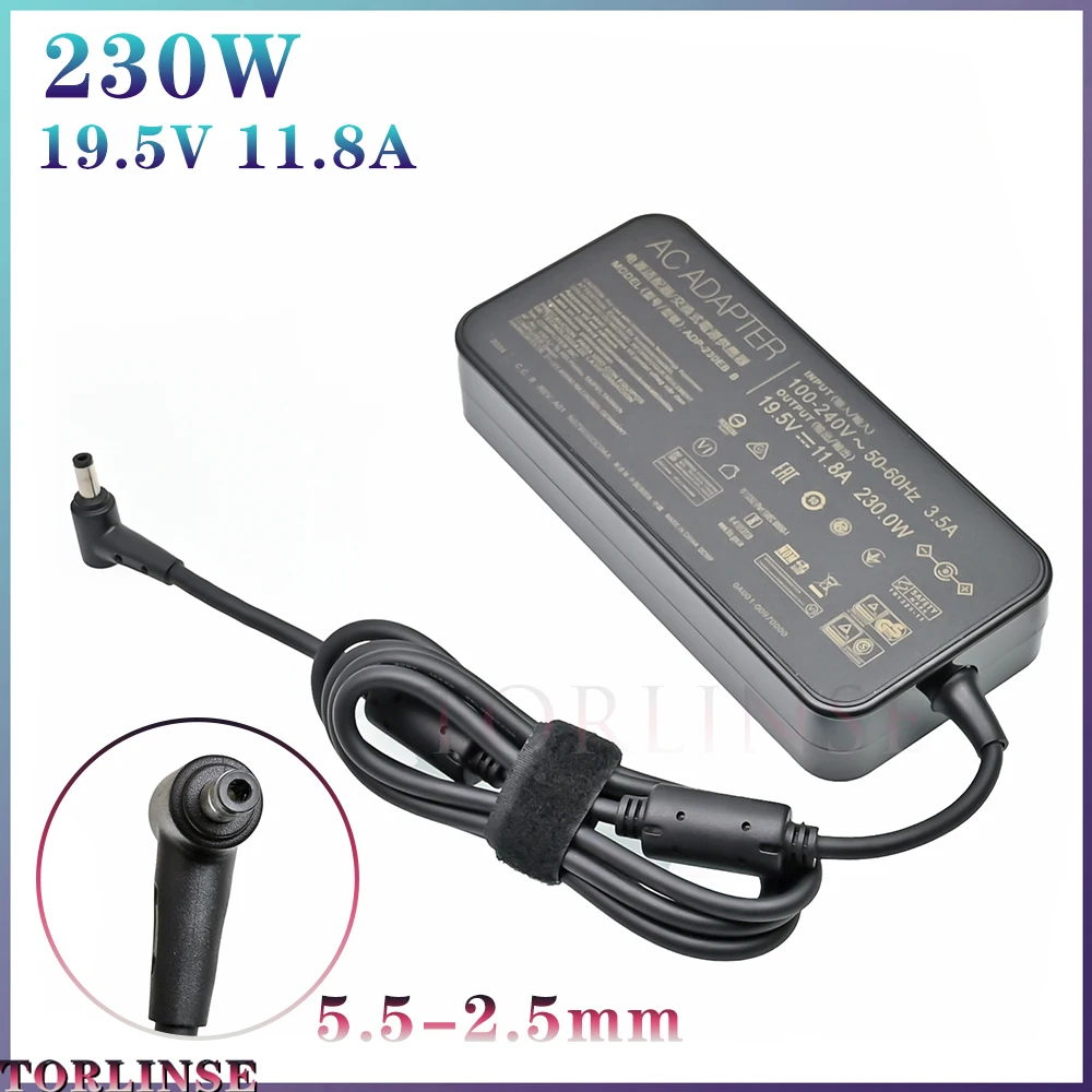 

Зарядное устройство 19,5 в 230 а Вт для ASUS AERO 15-Y9-4K80P AERO 15-X9-RT4K5MP адаптер для игрового ноутбука