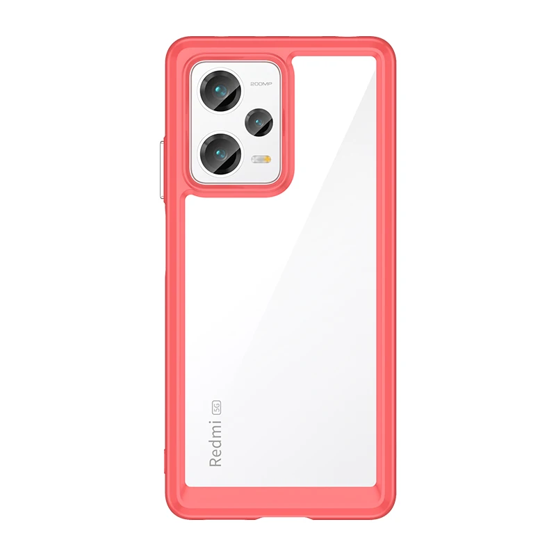 Vibrant Shockproof Back Cover - Multi-Device Compatible Protective Case