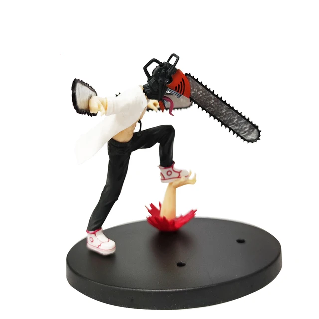 Denji Estatueta Motosserra Homem Anime Figura Manga PVC Montar Modelo  Desenhos Animados Boneca Adulto Adolescente Crianças Crianças Menino Menina