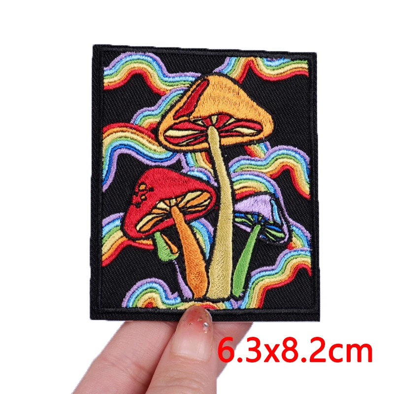Description Picture 5 of itemMr Robot Patch Clothing Thermoadhesive Patches Embroidered Patches For Clothing Sticker Cartoon Fusible/Iron On Patch Badges DIY
